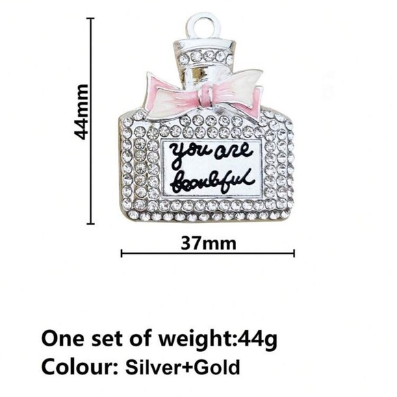 Luxe Inspired Perfume Bottle Clip Air Freshener Car Accessory - Picture 2 of 7